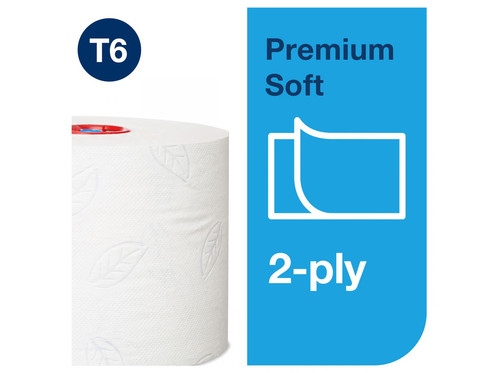 Papier toaletowy Tork 127520 Premium T6 Mid-Size 27 rolek